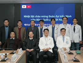 베트남 국립화상병원 대표단 방문
